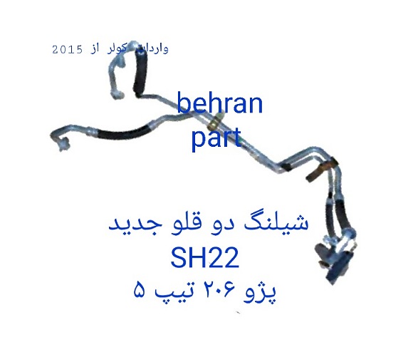 SH22 شیلنگ دو قلو جدید 206 تیپ 5